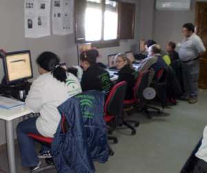 Los jardineros se forman en la informática