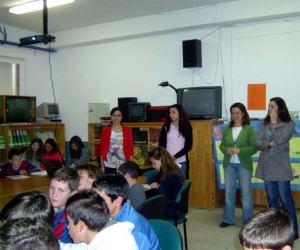 Charla a los alumnos sobre la importancia del desayuno