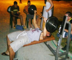 El club deportivo Alhama-Ippon realiza un campeonato de levantadores de pesas en Zafarraya