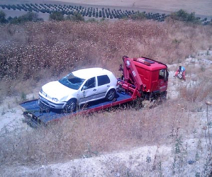 Crece la indignación de los alhameños por el estado de la carretera