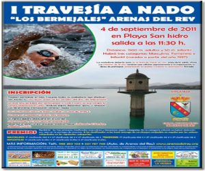 Arenas del Rey prepara para el 4 de septiembre la primera travesia a nado de Los Bermejales