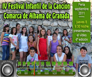 Fiesta especial de presentación del vídeo del Festival Infantil 2011