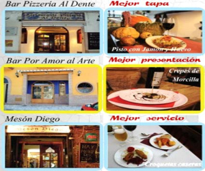 La ruta de la tapa tiene establecimientos ganadores