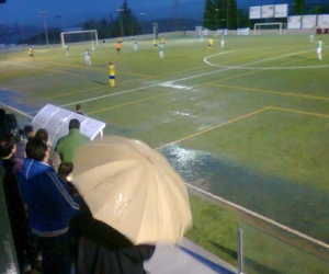 UD Alhameña, mucha agua y poca suerte