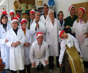 El centro ocupacional visita el parque de bomberos