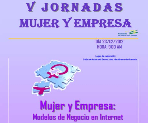 V Jornadas Mujer y Empresa, el jueves 23 de febrero
