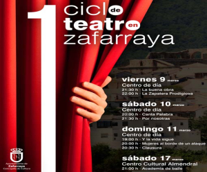 Zafarraya de teatro en marzo