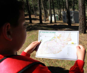 Más de trescientos escolares disfrutaron del deporte de orientación en El Robledal