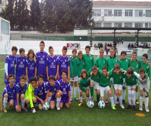 El equipo alevín de la UD Alhameña golea a Huétor Tájar