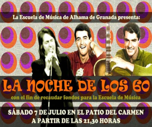 La escuela de música evocará los años 60 este sábado en un concierto