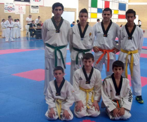 Zafarraya participó en la Liga Andaluza de Taekwondo