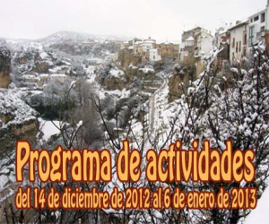 Programa de actividades para estas fiestas