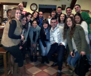 Algunos se van de cena, otros de almuerzo y los del 85 se fueron de ‘ta-peo’