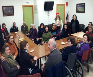 Las personas dependientes de Zafarraya compartieron una tarde de buenos deseos