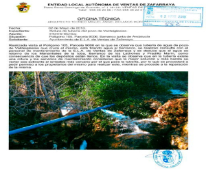 El PP desmiento que el concejal de Ventas de Zafarraya sustraiga agua para su uso privado