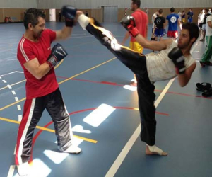 Primera concentración de la Federación Andaluza de Kick boxing