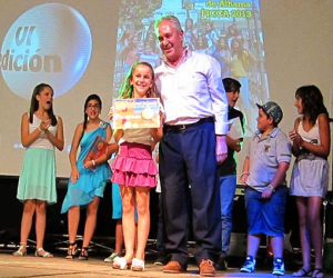 Eva Crespo Muñoz ganadora del Festival Infantil 2013