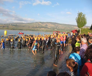 Alberto Rodríguez Valencia y Elena Aguilar Jiménez vencedores del I Triatlón olímpico Trigranada