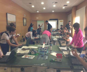 Alumnos de 6º del CEIP Conde de Tendilla ganadores de Ideas de Aeropuertos Verdes