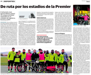 José Ignacio Molina se va en busca de la esencia del fútbol británico