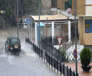 Gota fría; 52 litros por metro cuadrado en menos de tres horas