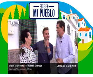 “Éste es mi pueblo” dedicó su visita dominical a Zafarraya, localidad natal de Miguel Ángel Palma