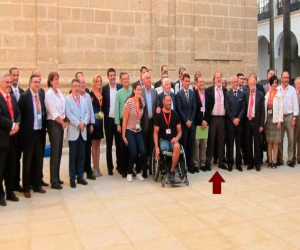 Ignacio Benítez, en la presentación de la Ley del Deporte de Andalucía