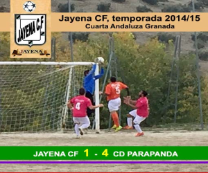 Jayena CF segunda derrota consecutiva