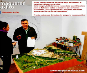 Maquetas Axfito realiza el proyecto “Delimitación del perímetro amurallado de la Alhama Medieval”