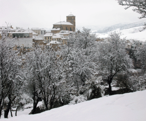 Alhama y su comarca se visten de blanco
