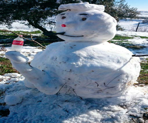 La nieve fue, y nos hizo, protagonistas