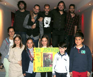 Antihéroe debutó en Alhama el pasado viernes ante un público entregado a uno de sus maestros