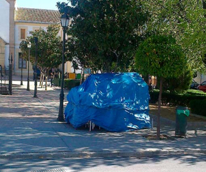 Sitios públicos utilizados como trasteros particulares