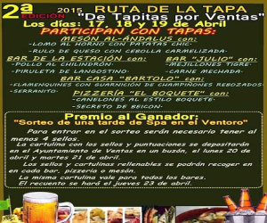 Segunda ruta de la tapa en Ventas de Zafarraya