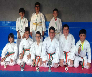 Campeonato de karate infantil en Alhama