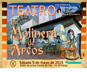 La Asociación Cultural La Brecha, del Llano de Zafarraya, presenta la obra de teatro "La molinera de Arcos"