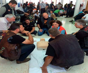 La Junta forma a moteros granadinos en reanimación cardiopulmonar