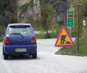 Mejora en las carreteras locales