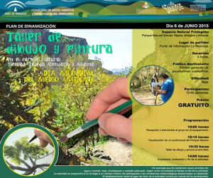 Taller de dibujo y pintura gratuito, con motivo del día mundial del Medio Ambiente