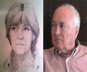 Exposición de pintura de Juan Espejo y Tilla Zúñiga en la galería del Carmen