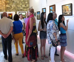 Inaugurada la exposición pictórica de Juan Espejo y Tilla Zúñiga
