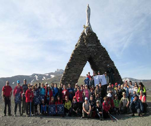 Ruta conjunta del club La Maroma de Alhama y el club Navachica de Jayena