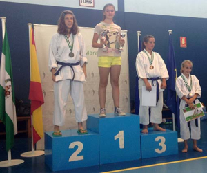 Unos espectaculares Eloy y Aida se proclaman campeones de la segunda copa Andalucía de karate tradicional JKA