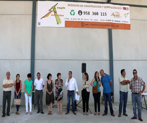 Inaugurada la planta de reciclaje de materiales de construcción y demolición en Alhama