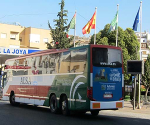 Horarios de los autobuses de línea con motivo del corte de la carretera A-402