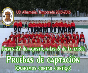 La UD Alhameña se pone en marcha para la temporada 2015/2016