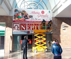 Alhama se vuelve a 'vender' en el Centro Comercial Neptuno los días 23 y 24 de enero