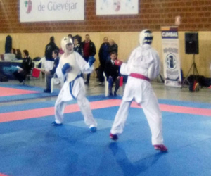 Los karatecas alhameños  participan en un triangular de selecciones Andaluza, Murciana y Granadina.