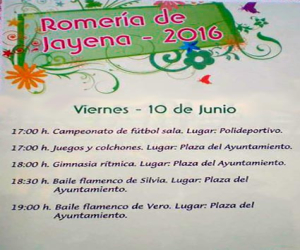 La Romería de Jayena una buena alternativa para el fin de semana