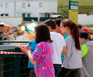 El CEIP Cervantes recibe una mención especial de la Junta de Andalucía en la particpación en el concurso de recuperación y reciclaje de residuos eléctricos y electrónicos (RAEE)
